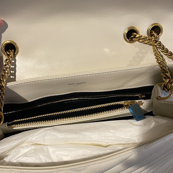 Beautiful Ysl LouLou medium chain leather - Picture 2 of 7